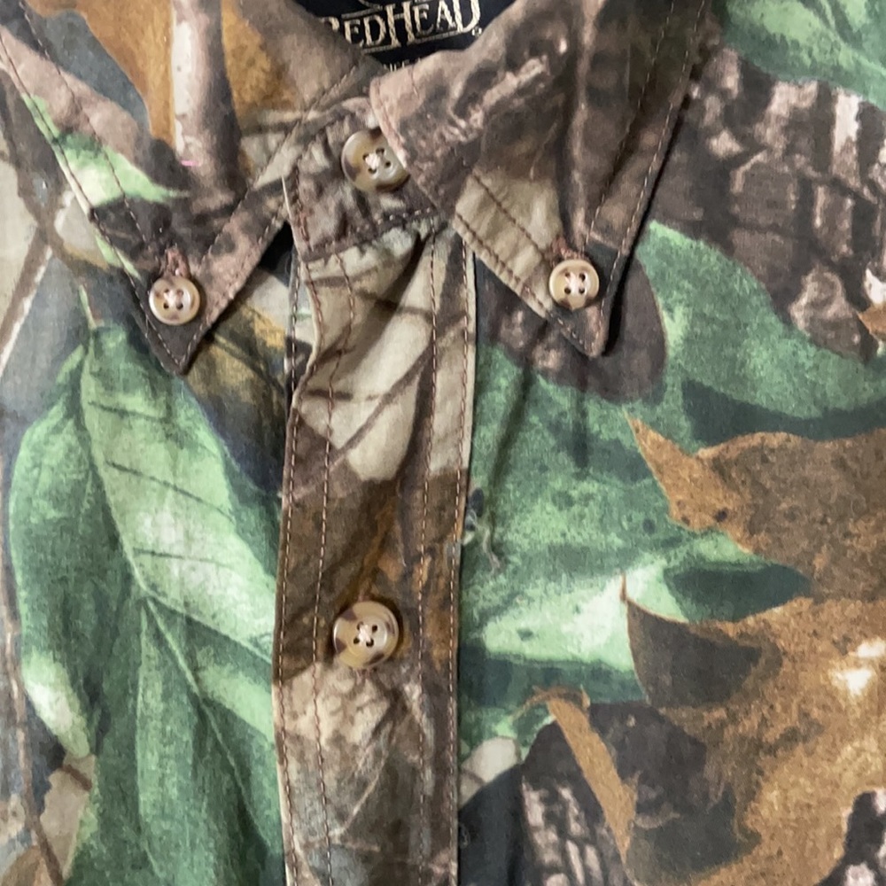 RedHead Men’s Camouflage Short Sleeve Shirt Size XL.  Please Red Description - Picture 2 of 10